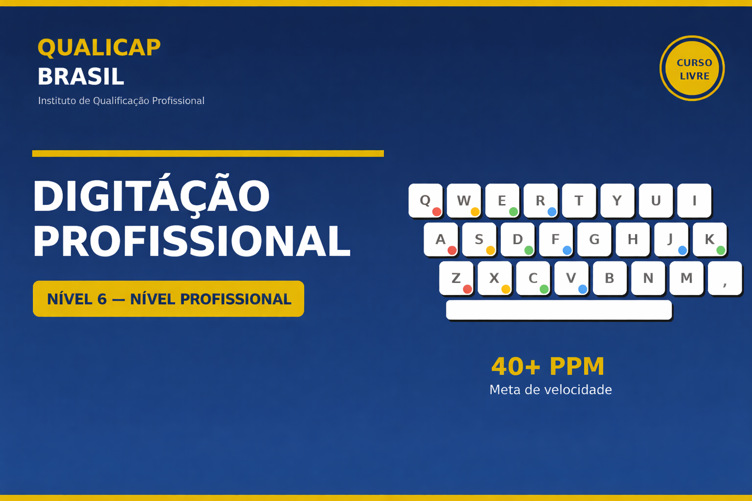 Digitação Profissional — Nível 6: Nível Profissional